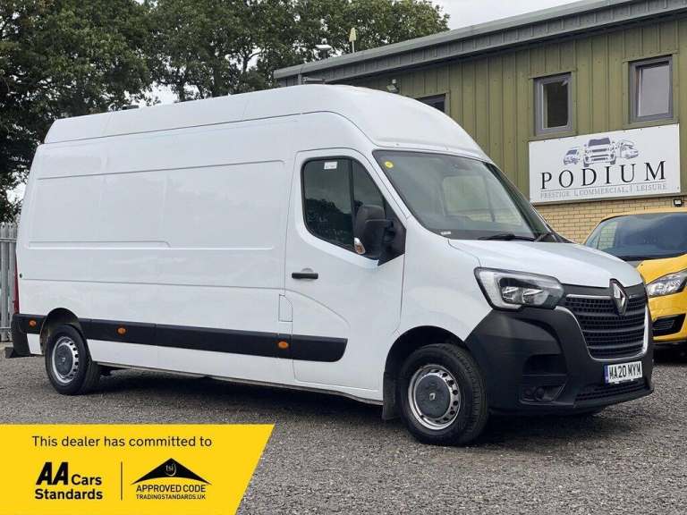 2020 Renault Master 2.3 dCi 35 Business FWD LWB High Roof Euro 6 4dr Panel Van Diesel Manual