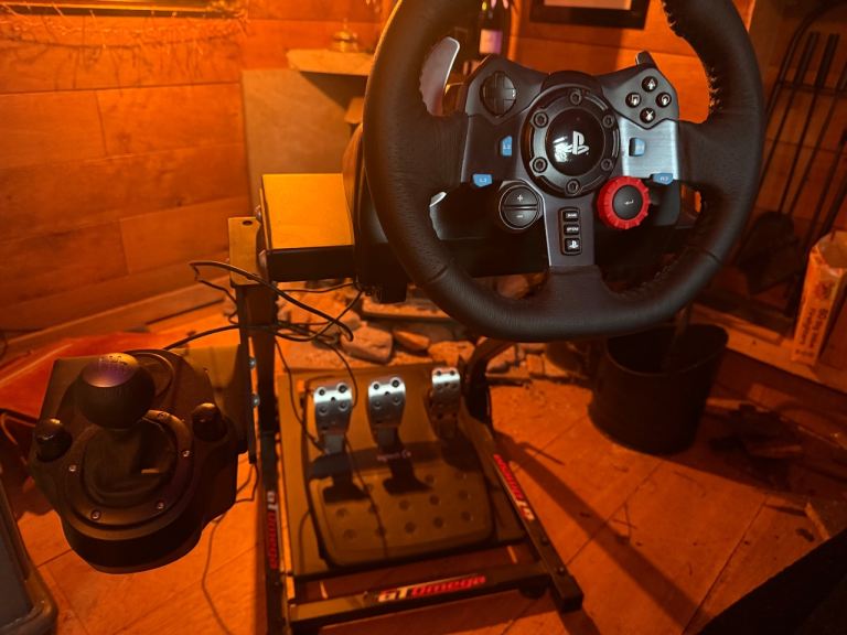 Logitech Steering Wheel,pedals, shifter 