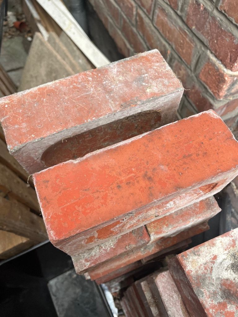 Reclaimed Edwardian bricks
