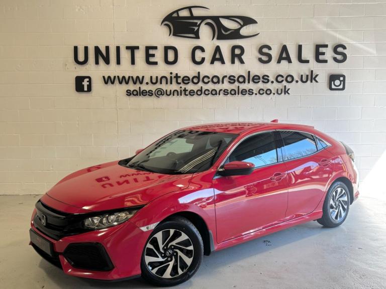 2017 Honda Civic 1.0 VTEC Turbo SE Euro 6 (s/s) 5dr HATCHBACK Petrol Manual