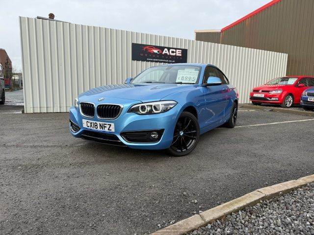  BMW 2 Series 218d Sport 2dr [Nav] 2 keys, 2 keepers Diesel