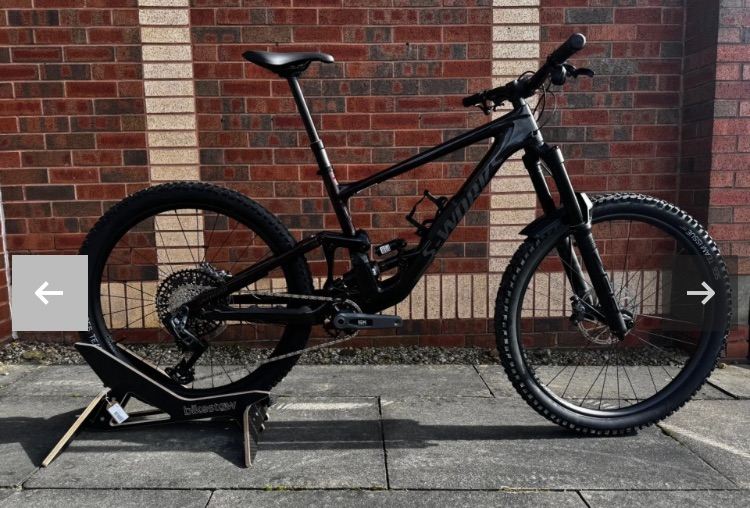 Specialized Full Suspension Mountain Bike – Black, Good Condition