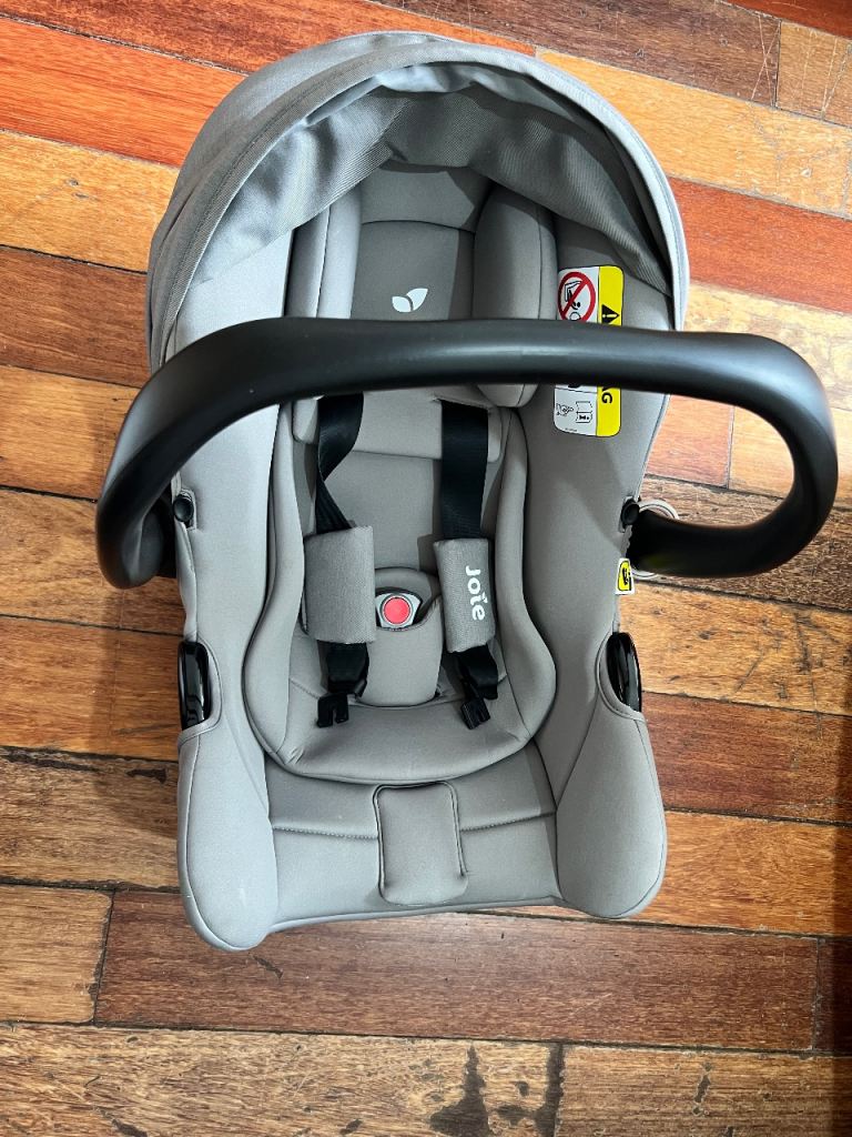 Joie i-Snug 2 i-Size Car Seat - Grey, As New