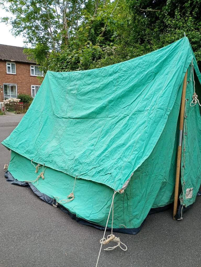 Canvas tent Bradford Cover and Tent brand 