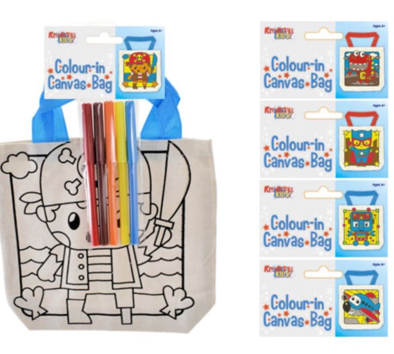 Colouring you own bag in 