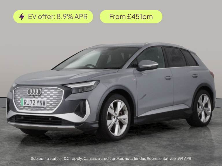 2022 Audi Q4 e-tron 220kW 50 Quattro 82kWh S Line 5dr Auto C+S/Tech - LED - HEATED SEATS - LANE S...