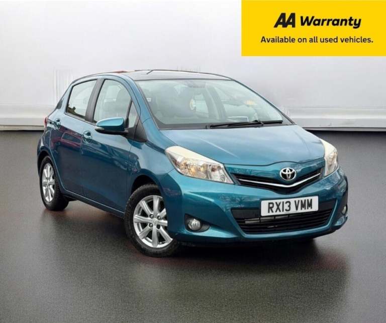 2013 Toyota Yaris 1.33 VVT-i T Spirit 5dr HATCHBACK PETROL Manual