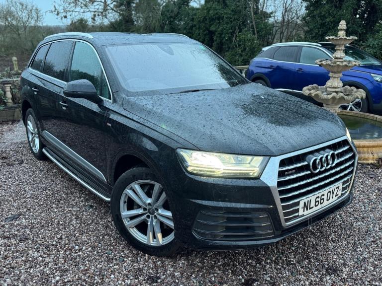 AUDI Q7 QUATTRO S-LINE 3.0 TDI + 7 SEATER + TIMING CHAIN REPLACED + HPI CLEAR !!