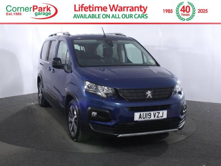 2019 Peugeot Rifter 1.5 BlueHDi GT Line Long MPV 5dr Diesel Manual Euro 6 (s/s) (130 ps) MPV Dies...