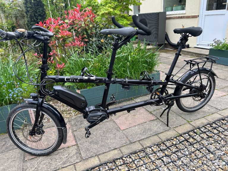 Circe Helios E-Assist Tandem, Adaptable to all Sizes of Rider. Rohloff gear hub.