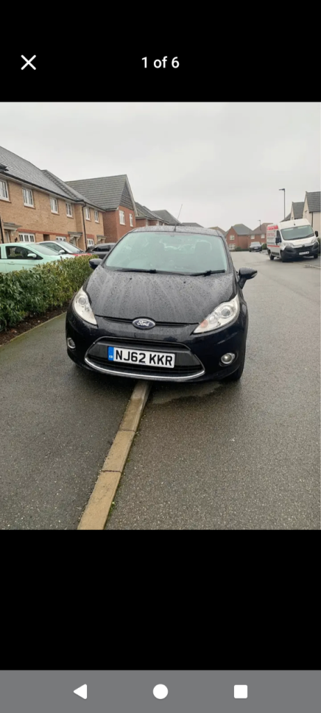 Ford, FIESTA, Hatchback, 2012, Manual, 1560 (cc), 3 doors