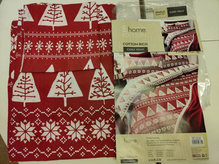 image for Single Christmas Duvet Set