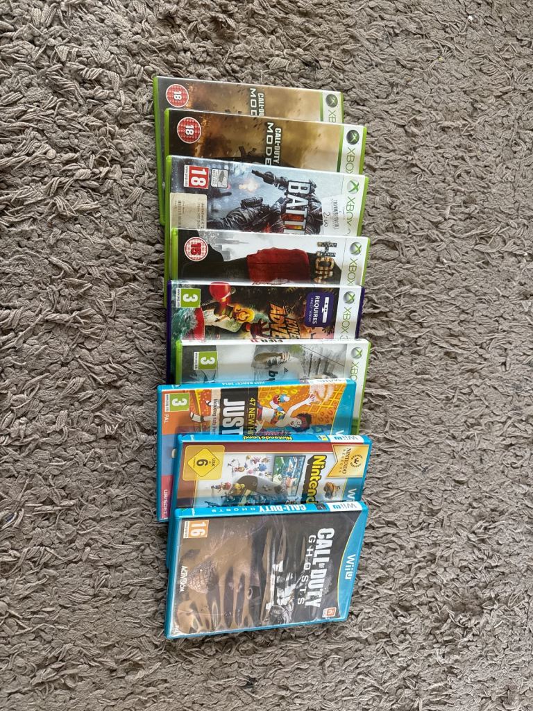 Nintendo Wii U / Xbox 360 games 