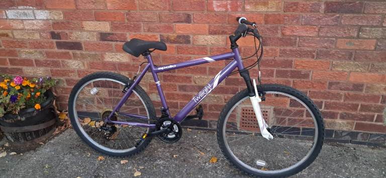 Apollo Twilight 20" Mountain Bike – Purple, Good Condition