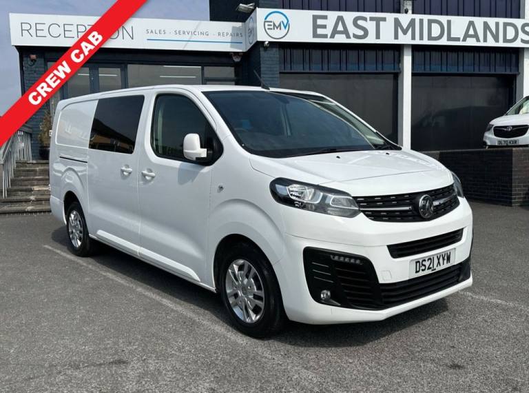 2021 Vauxhall Vivaro 2.0 Turbo D 3100 Sportive Crew Van Double Cab 5dr Diesel Manual L2 H1 Euro  ...