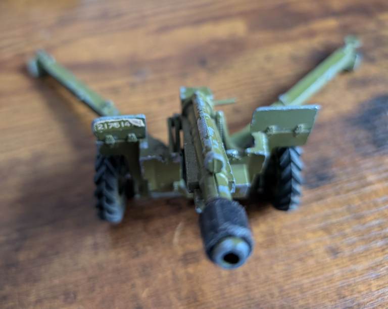 Dinky Toys "Battle Lines" American 105mm Gun No.615 