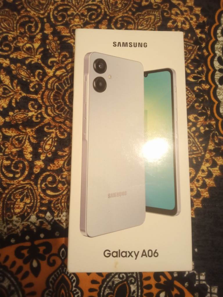 image for New Samsung Galaxy A06, 64*4. Brand New packed