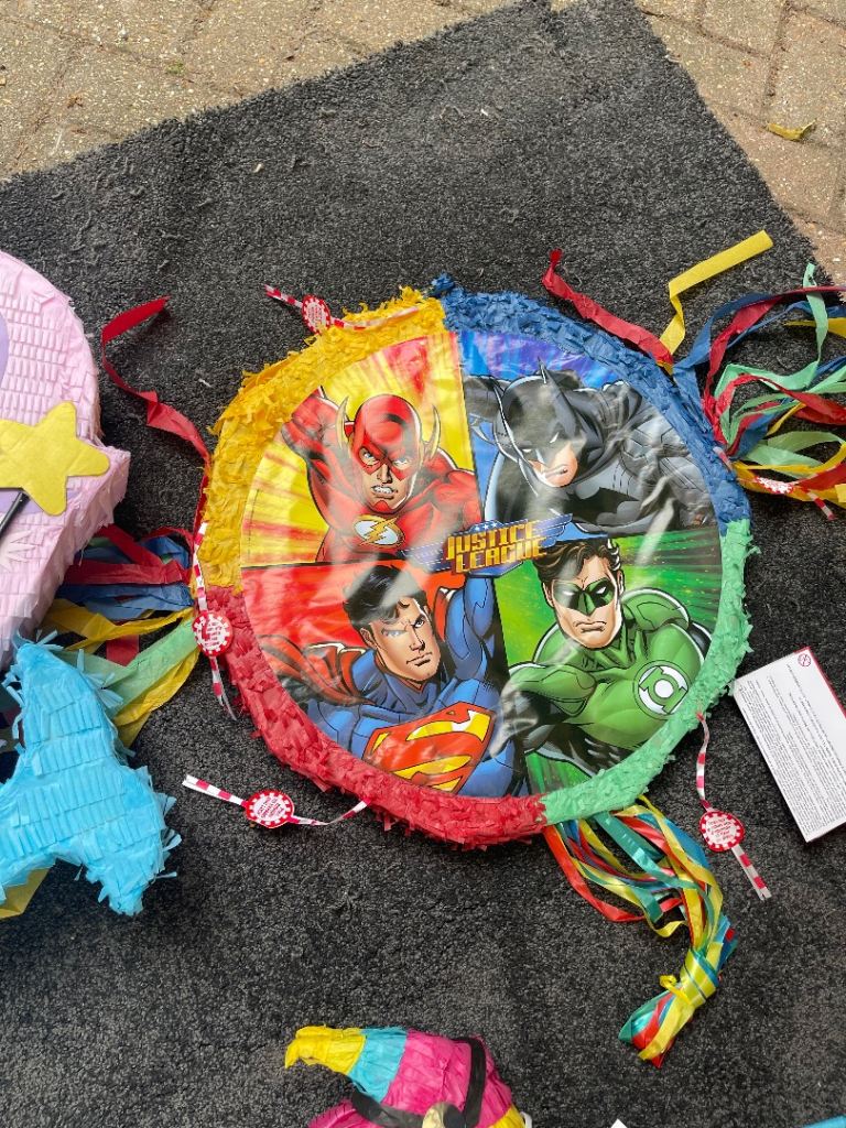 Justice League Pinata – Unused Party Decoration