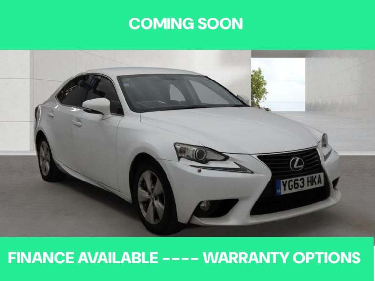 2013 Lexus IS 300h SE 4dr CVT Auto SALOON PETROL/ELECTRIC Automatic