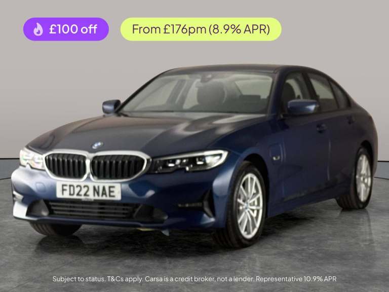 2022 BMW 3 Series 2.0 330e 12kWh SE Pro Saloon 4dr Petrol Plug-in Hybrid Auto Euro 6 (s/s) (2 Sal...