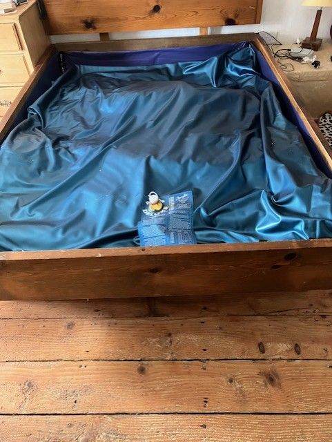 Waterbed complete with frame