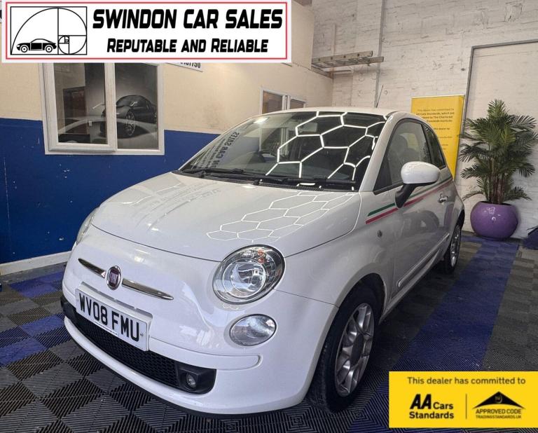 2008 Fiat 500 1.2 Sport 3dr HATCHBACK PETROL Manual