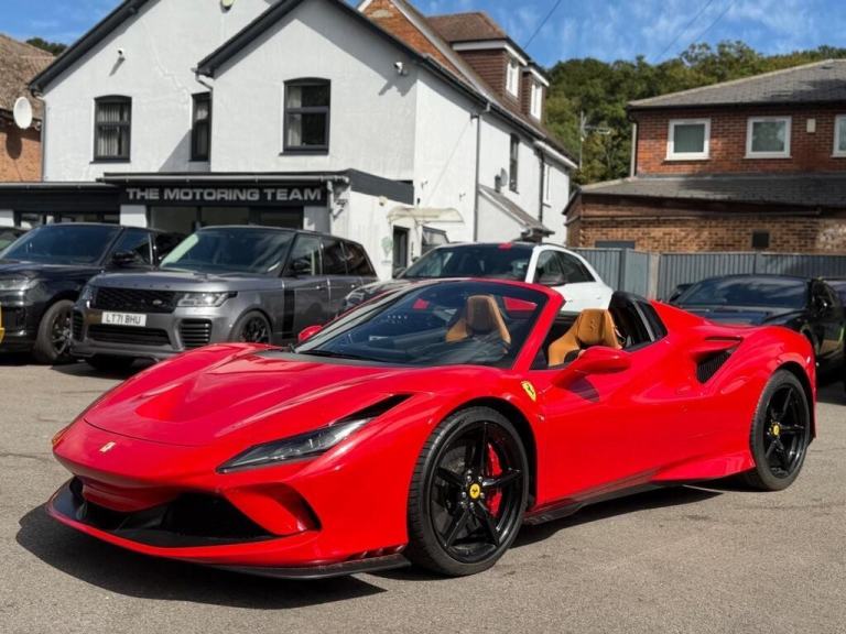 FERRARI F8 SPIDER TRIBUTO 3.9T V8 CONVERTIBLE F1 DCT - LHD LEFT HAND DRIVE