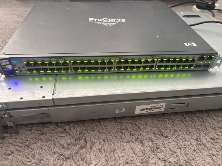 HP ProCurve 2610-48 POE Network Switch