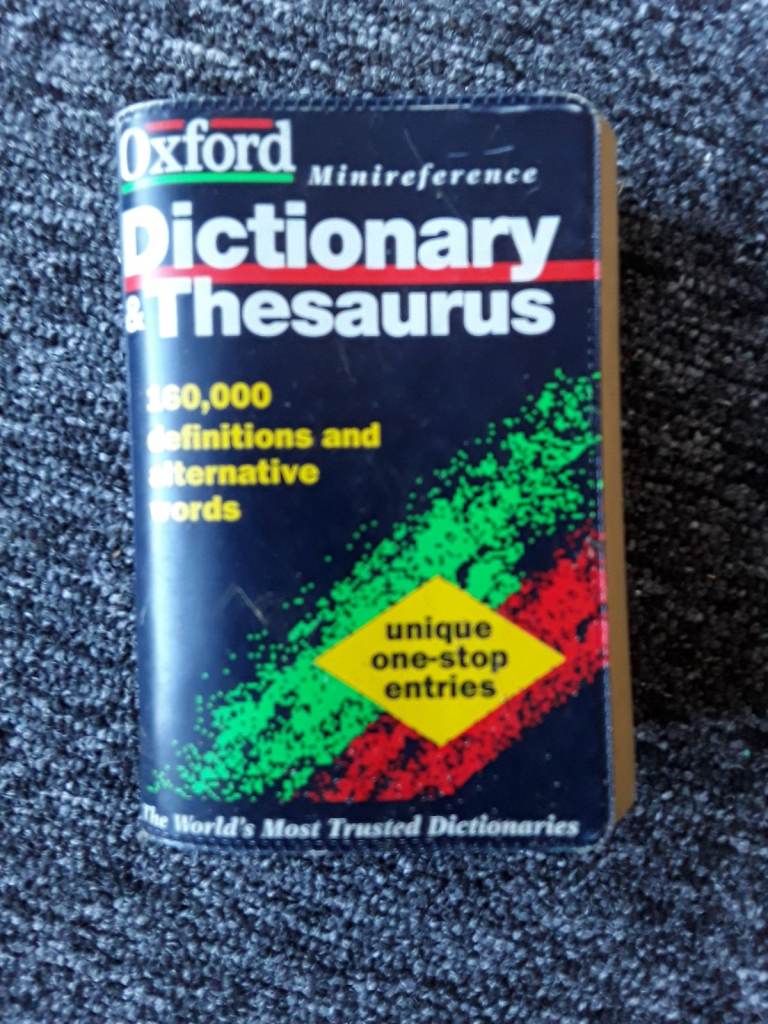 Oxford dictionary and thesaurus