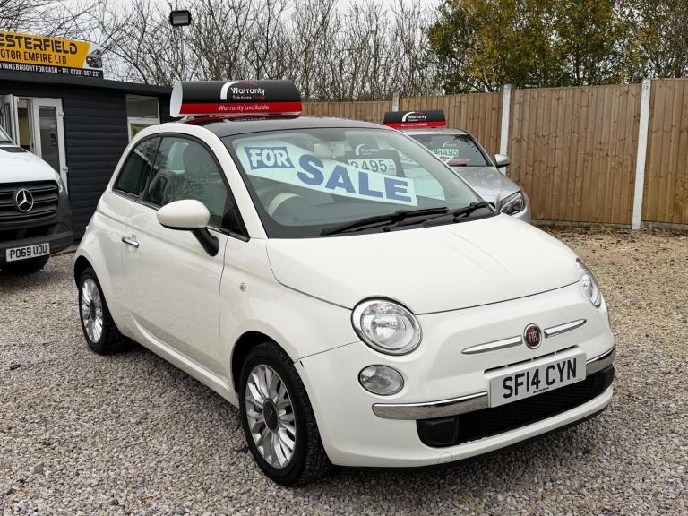  Fiat 500 1.2 Lounge Euro 6 (s/s) 3dr Petrol Manual