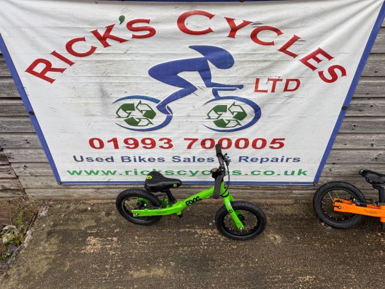 Frog Tadpole 12” Wheel Kids Balance Bike. Green No2. £65