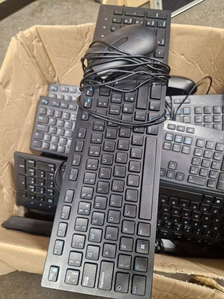Dell KB216 Wired Keyboard (100 available) £15 each