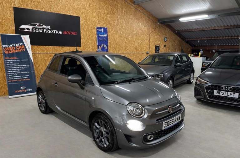 2016 Fiat 500 1.2 S Dualogic Euro 6 (s/s) 3dr HATCHBACK Petrol Automatic