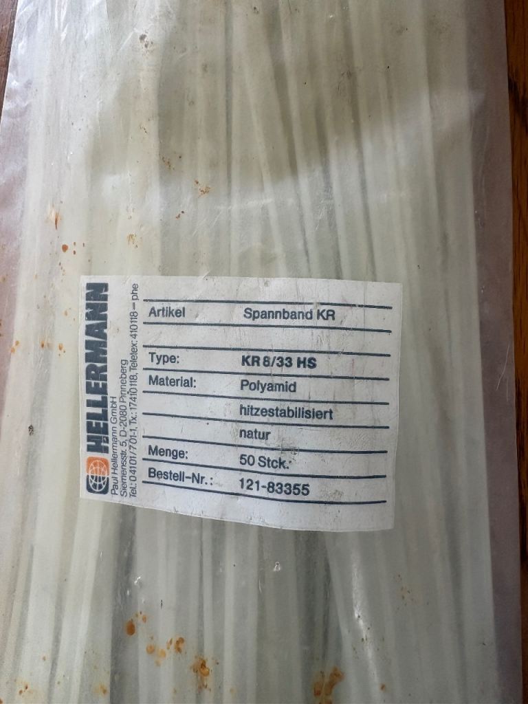 HellermannTyton KR6 / 33 HS 80 in pack 