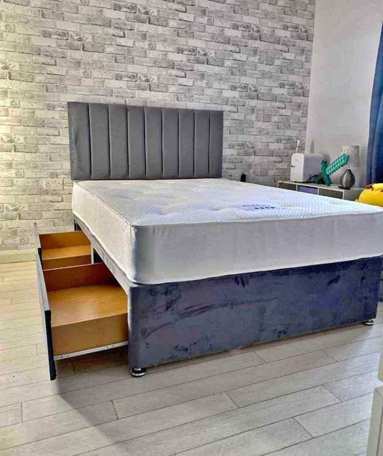 Premium 4ft Small Double Bed Set & Mattress 📞 Lowest Price & Fast UK Delivery