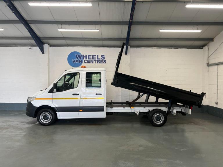 2021 Mercedes-Benz Sprinter 3.5t Progressive Crew Cab Tipper CHASSIS CAB DIESEL Manual