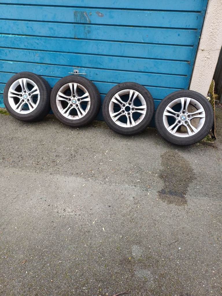 16 inc bmw wheels with tyres