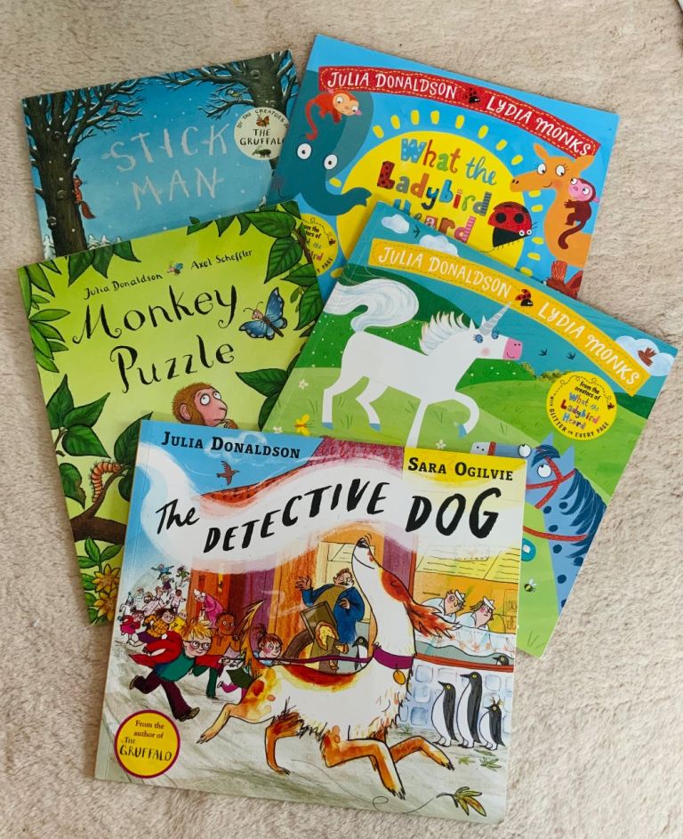 Julia Donaldson Children's Books Bundle of 5 – Good Condition