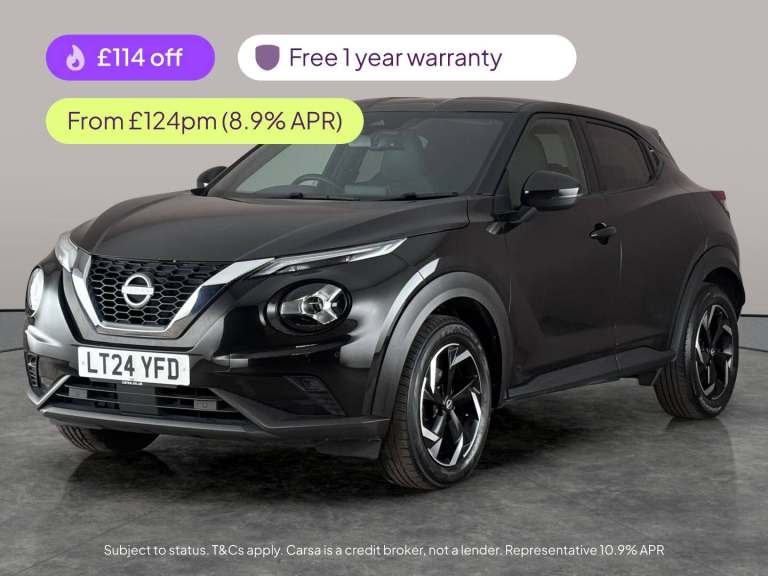 2024 Nissan Juke 1.0 DIG-T N-Connecta SUV 5dr Petrol Manual Euro 6 (s/s) (114 ps) - WIFI - L Suv ...