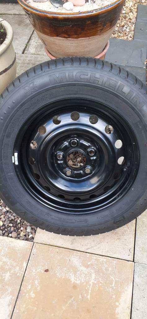 New Honda 15inch steel Wheel & New Michelin Energy saver Tyre ( never used)