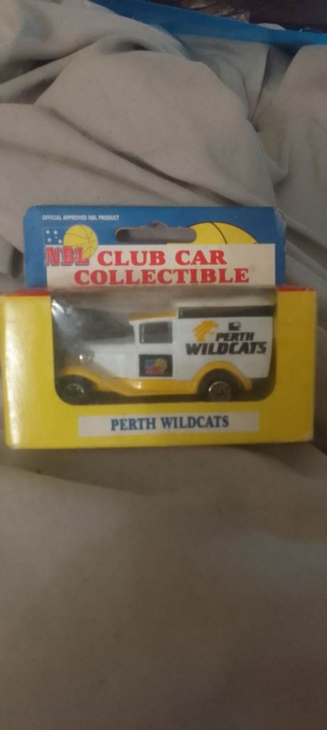 NBL Club Car Collectible Perth Wildcats Toy Van