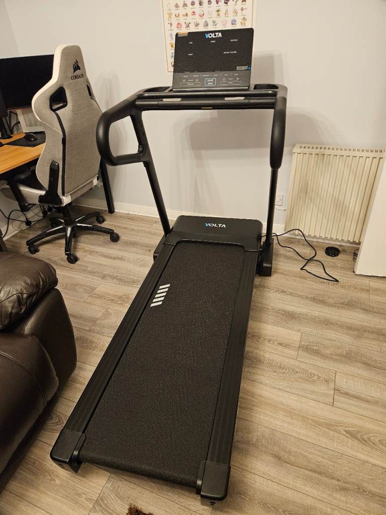 Volta VT20 Folding Treadmill (New) --- 18km/h, 15% incline, shock absorption
