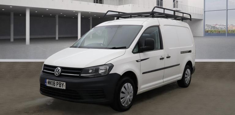 VOLKSWAGEN CADDY MAXI 2.0 TDI C20 Startline Diesel White 6dr 1 KEEPER+NO VAT+11