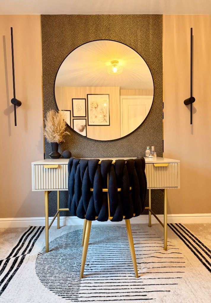 Black weave chair RRP £140 asking £100