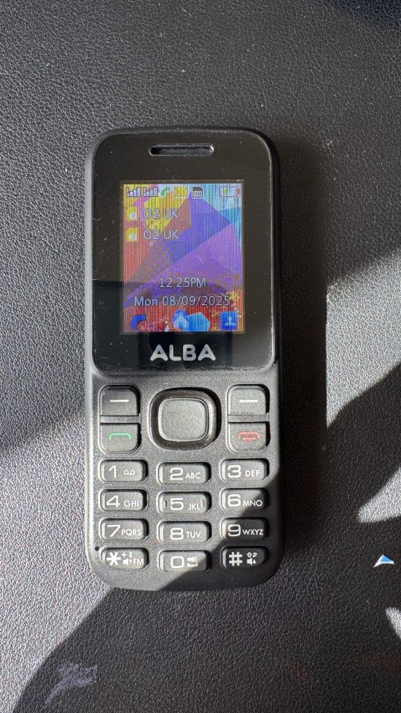Alba dual sim phone in good condition 