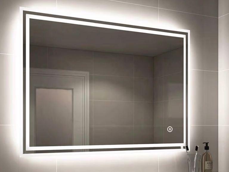 LED bathroom mirror 100 x 70 cm