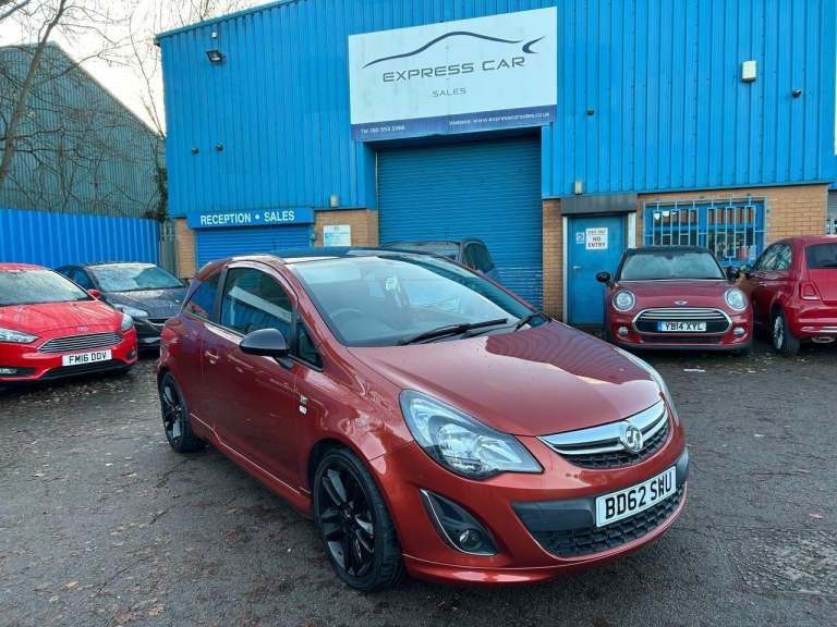 2012 Vauxhall Corsa 1.2 Limited Edition 3dr HATCHBACK PETROL Manual