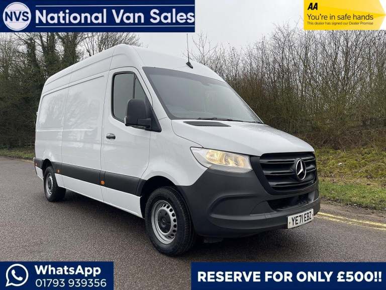 2021 Mercedes-Benz Sprinter 2.0 315 CDI Progressive RWD L2 H2 Euro 6 (s/s) 5dr PANEL VAN Diesel M...