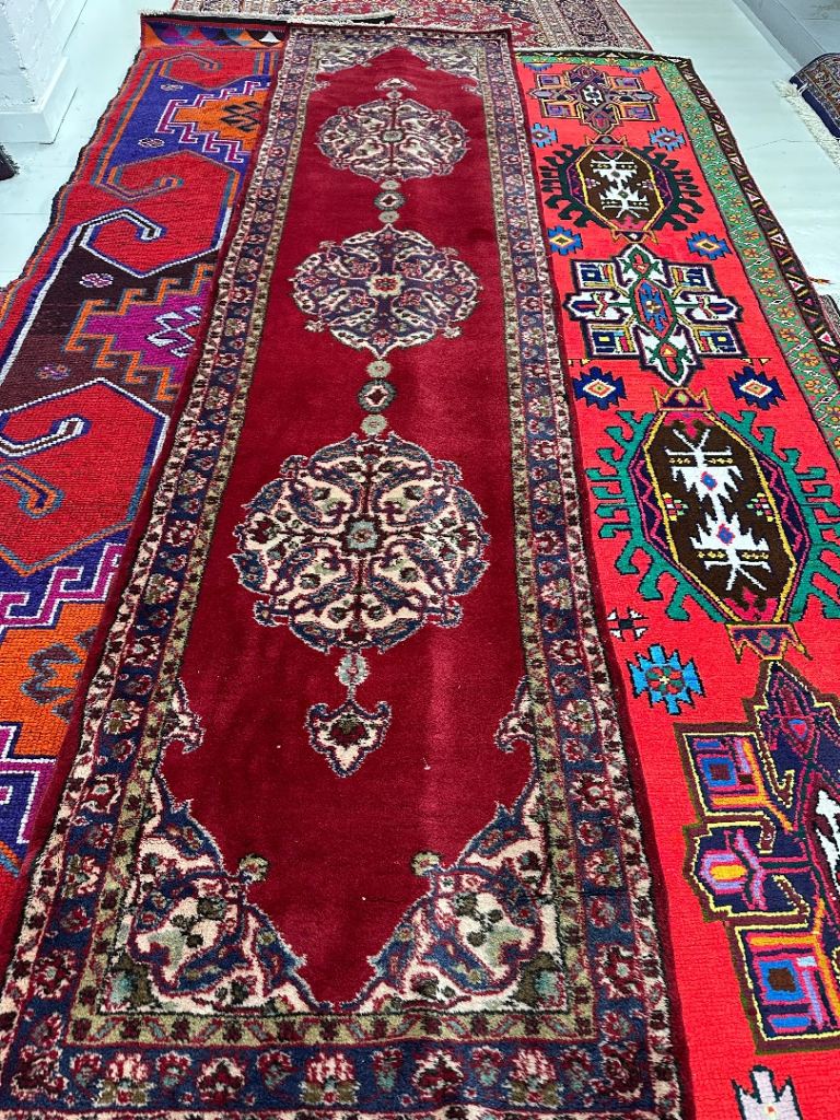 Turkish isparta  rug runner 