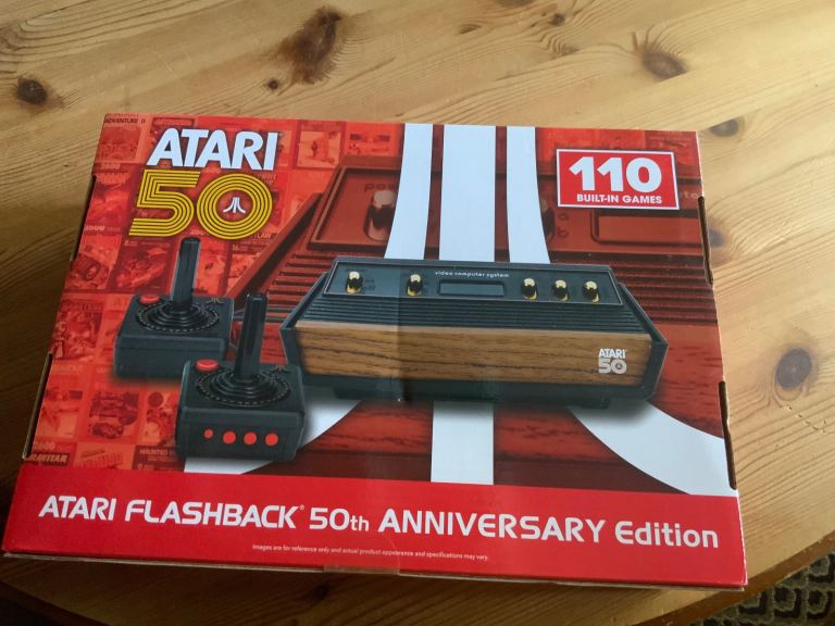 Atari games console with 110 games all sealed £70